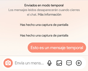 Imagen - Cómo usar el modo temporal de Instagram: fotos y mensajes