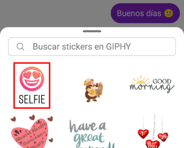 Imagen - Cómo enviar stickers de selfie en Instagram Direct