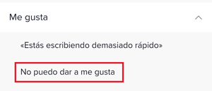 Imagen - No puedo dar Me gusta en TikTok: solución