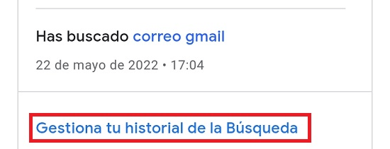 Imagen - C&oacute;mo borrar el historial de Google