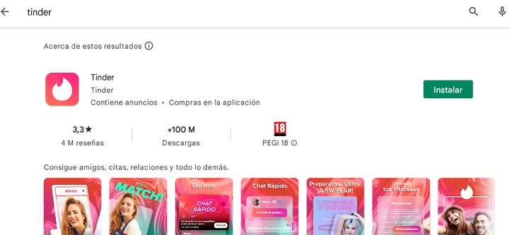 Imagen - Cómo descargar Tinder gratis