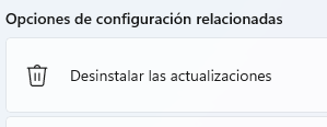 Imagen - Cómo desinstalar actualizaciones en Windows 11