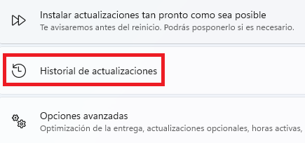 Imagen - Cómo desinstalar actualizaciones en Windows 11