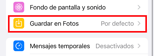 Imagen - Cómo guardar las fotos de WhatsApp en la galería