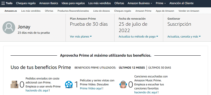 Imagen - Amazon Prime: cómo darse de alta, precio y ventajas