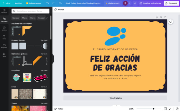 Imagen - Cómo diseñar tus propias imágenes de Acción de Gracias 2022