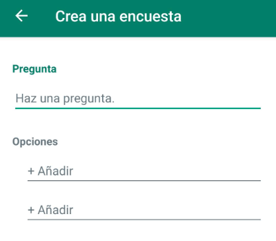 Imagen - Cómo crear encuestas en WhatsApp