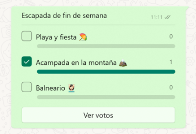 Imagen - Cómo crear encuestas en WhatsApp