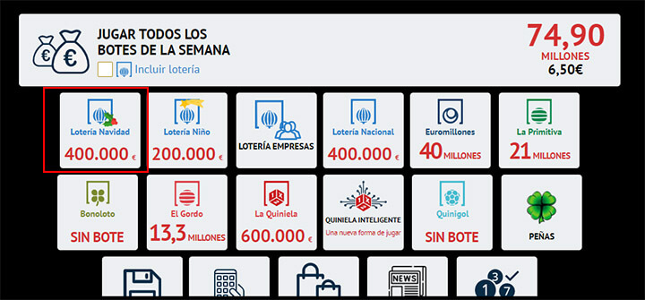 Imagen - Cómo comprar la Lotería de Navidad online
