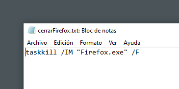 Imagen - Cómo errar procesos con un archivo bat o desde cmd en Windows
