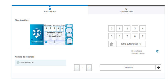 Imagen - Cómo comprar la Lotería de Navidad online