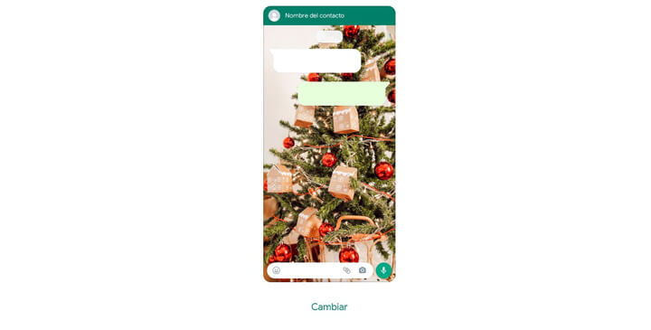 Imagen - C&oacute;mo personalizar WhatsApp para la Navidad
