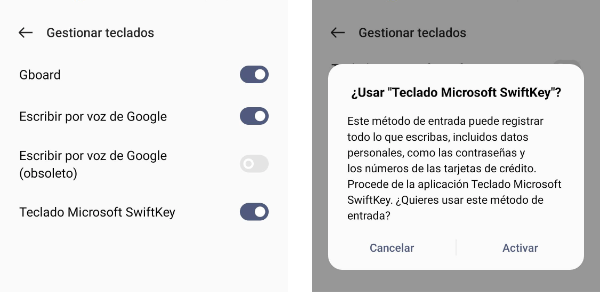 Imagen - Cómo cambiar el teclado por defecto en Android