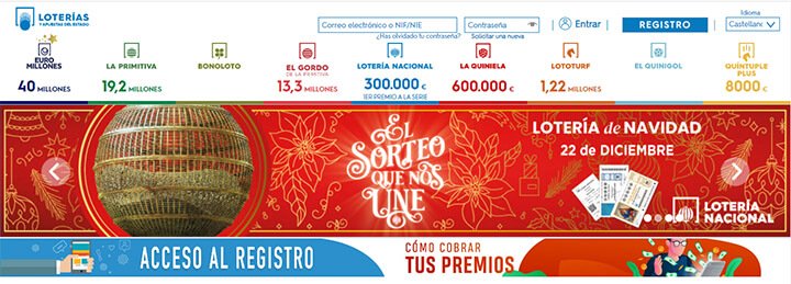 Imagen - Cómo comprar la Lotería de Navidad online