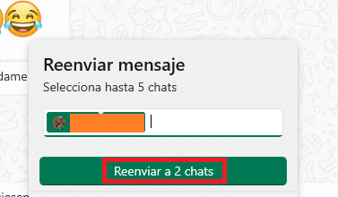 Imagen - Cómo reenviar mensajes en WhatsApp