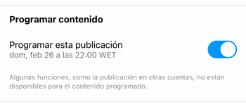 Imagen - Cómo programar publicaciones en Instagram