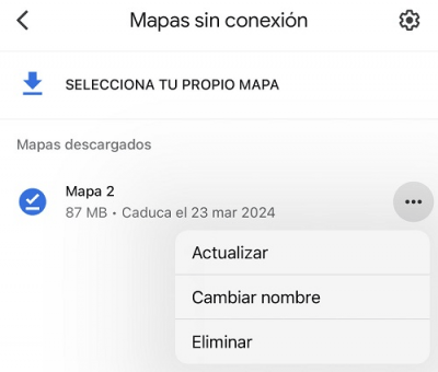 Imagen - Cómo consultar Google Maps sin conexión a internet