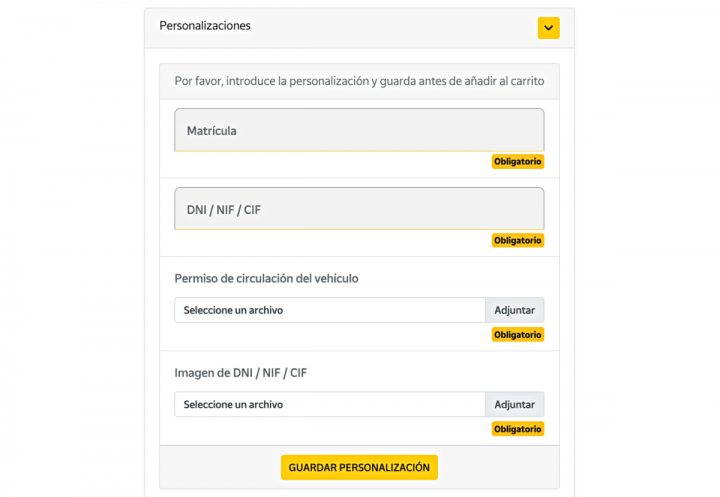 Imagen - Cómo solicitar online la pegatina de la DGT