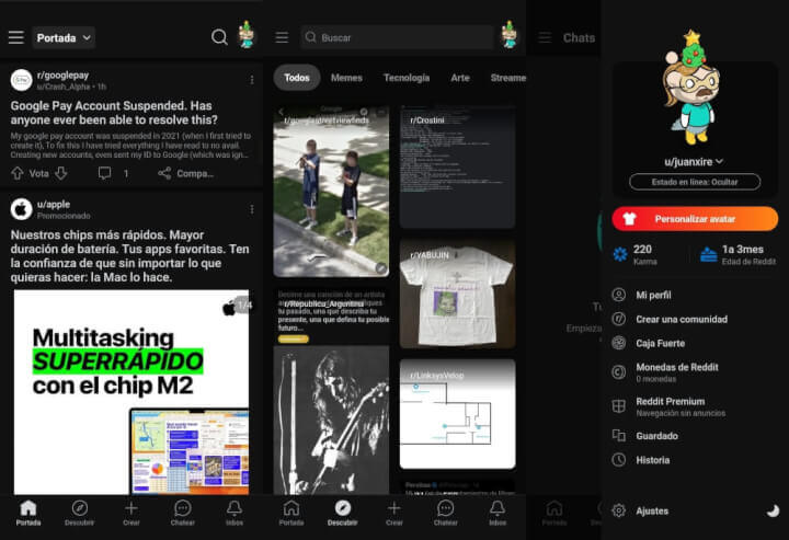Imagen - 10 apps más populares con modo oscuro