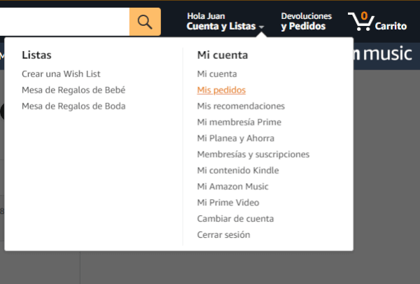 Imagen - Cómo ver mis pedidos en Amazon