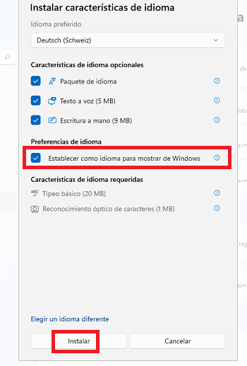 Imagen - Cómo cambiar el idioma de Windows 11