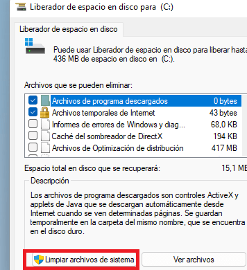 Imagen - Cómo liberar espacio en Windows 11