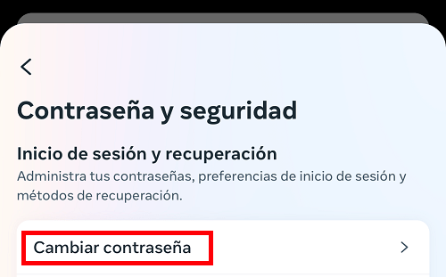 Imagen - Cómo cambiar la contraseña en Instagram