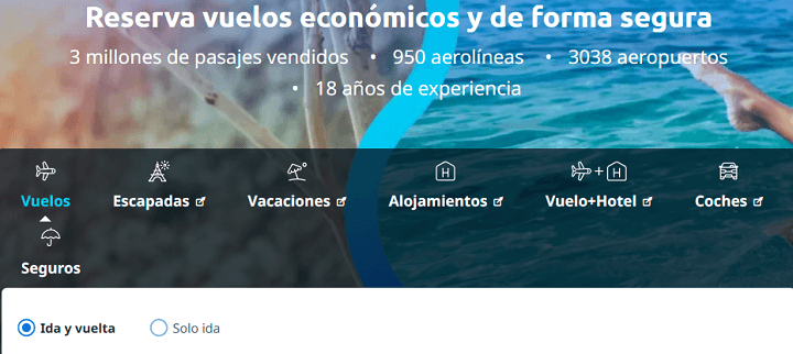 Imagen - 17 páginas para buscar vuelos más baratos