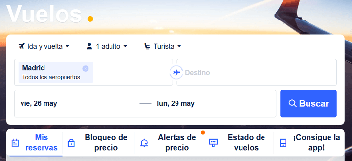 Imagen - 17 páginas para buscar vuelos más baratos