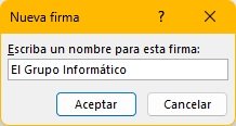 Imagen - Cómo poner una firma en Outlook