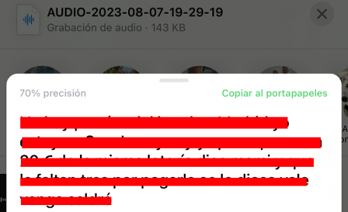 Imagen - Cómo convertir los audios de WhatsApp en texto