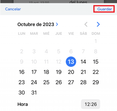 Imagen - Cómo programar un correo en iPhone
