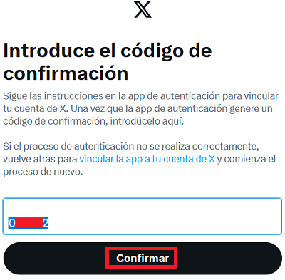 Imagen - Cómo activar la autentificación en dos pasos en X (Twitter)