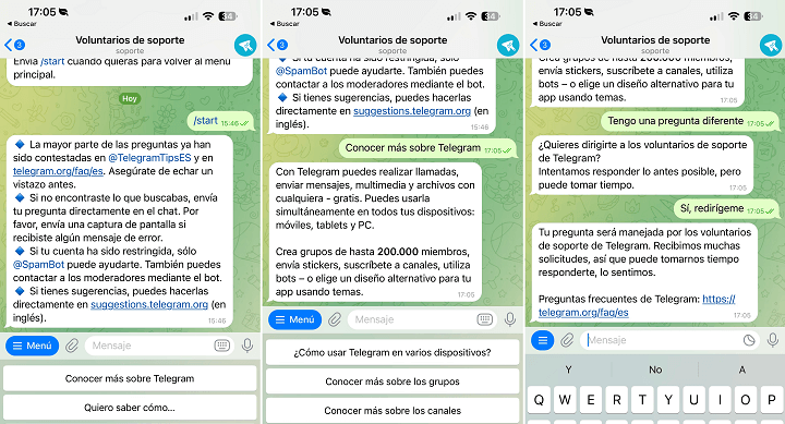Imagen - Cómo contactar con Telegram