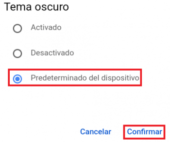 Imagen - Cómo activar el modo oscuro en Google