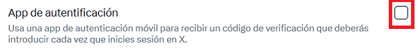 Imagen - Cómo activar la autentificación en dos pasos en X (Twitter)