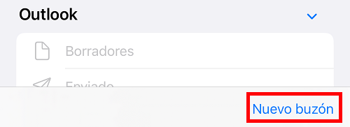 Imagen - Cómo crear carpetas en la app Mail de iOS