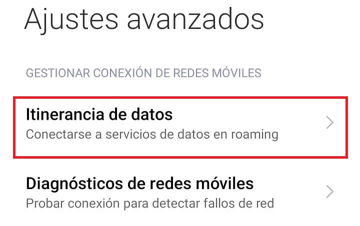 Imagen - C&oacute;mo activar el roaming fuera de Espa&ntilde;a