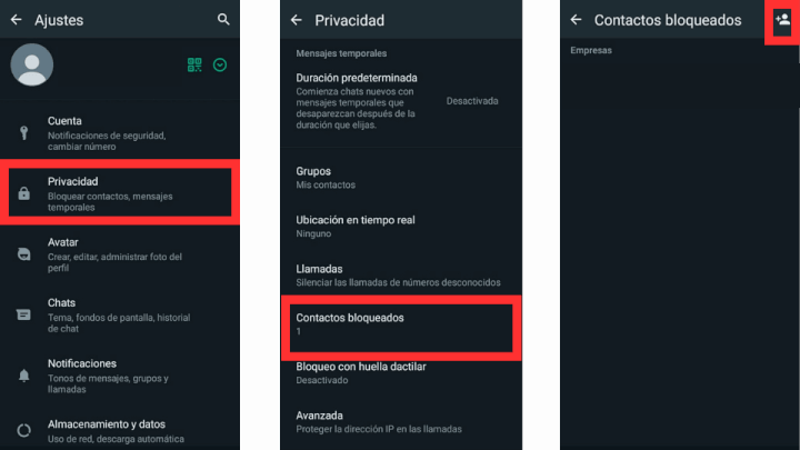 Imagen - Cómo bloquear a un contacto en WhatsApp