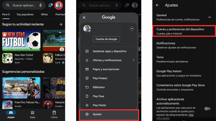 Imagen - Cómo borrar el historial de búsquedas de Play Store