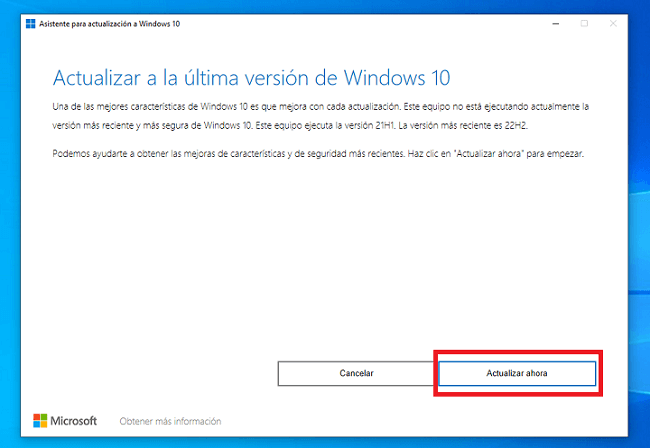Imagen - Asistente para actualización de Windows 10: cómo usarlo