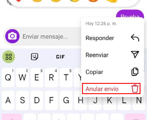 Imagen - Cómo borrar todos los mensajes de un chat en Instagram
