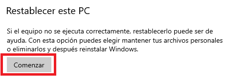 Imagen - Cómo formatear Windows 10