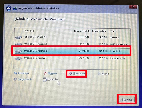 Imagen - Cómo formatear Windows 10