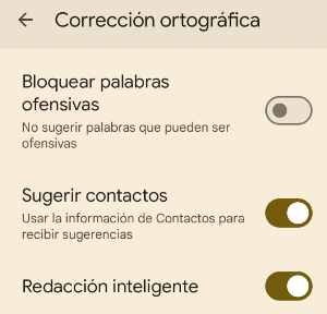 Imagen - Cómo activar o desactivar el corrector ortográfico de Android