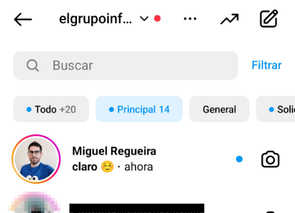 Imagen - Cómo responder mensajes en Instagram