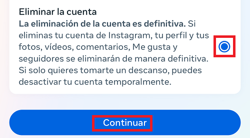 Imagen - Cómo borrar la cuenta de Instagram