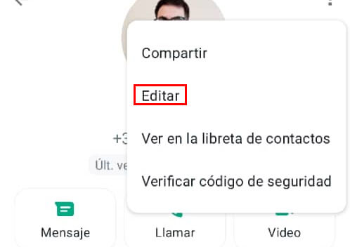 Imagen - Cómo cambiar la foto de perfil de un contacto en WhatsApp