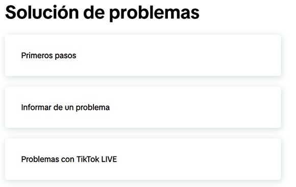 Imagen - Cómo contactar con TikTok