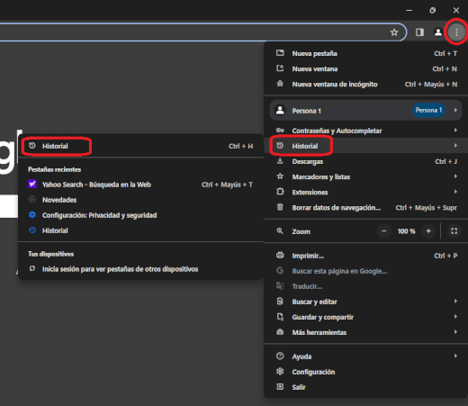Imagen - Cómo eliminar el historial de Chrome